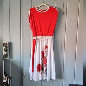 Alfred Shaheen Vintage Dress Size 14